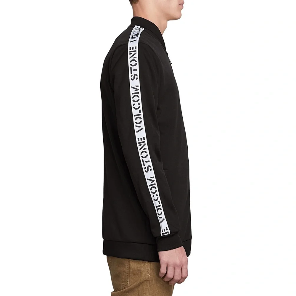 NWOT Volcom Stone Men's Album Track Jacket Black XL - Picture 2 of 11